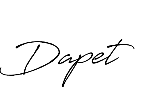 See photos of Dapet official signature by Spectra . Check more albums & portfolios. Read reviews & check more about Antro_Vectra_Bolder font. Dapet signature style 7 images and pictures png