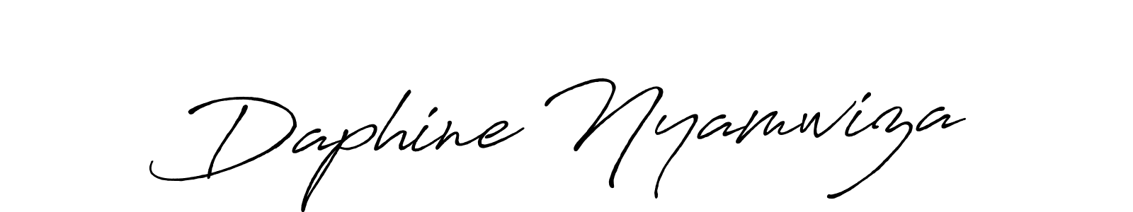 Once you've used our free online signature maker to create your best signature Antro_Vectra_Bolder style, it's time to enjoy all of the benefits that Daphine Nyamwiza name signing documents. Daphine Nyamwiza signature style 7 images and pictures png