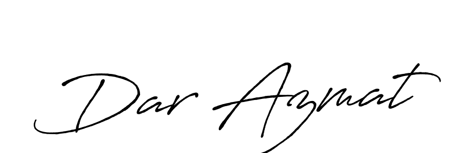 Also we have Dar Azmat name is the best signature style. Create professional handwritten signature collection using Antro_Vectra_Bolder autograph style. Dar Azmat signature style 7 images and pictures png