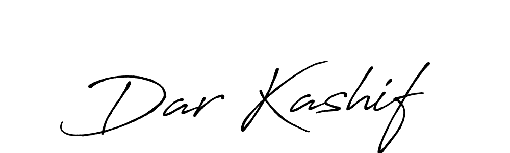 How to make Dar Kashif name signature. Use Antro_Vectra_Bolder style for creating short signs online. This is the latest handwritten sign. Dar Kashif signature style 7 images and pictures png