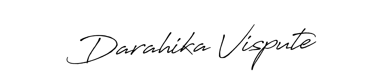 Darahika Vispute stylish signature style. Best Handwritten Sign (Antro_Vectra_Bolder) for my name. Handwritten Signature Collection Ideas for my name Darahika Vispute. Darahika Vispute signature style 7 images and pictures png