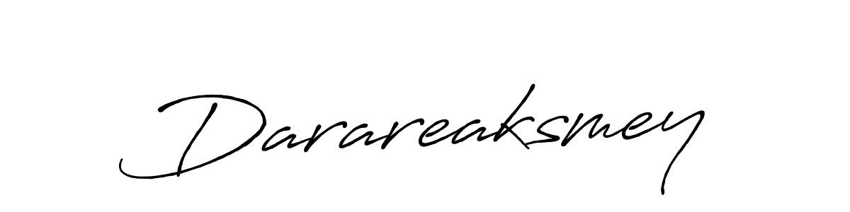 Design your own signature with our free online signature maker. With this signature software, you can create a handwritten (Antro_Vectra_Bolder) signature for name Darareaksmey. Darareaksmey signature style 7 images and pictures png