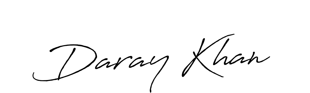 Daray Khan stylish signature style. Best Handwritten Sign (Antro_Vectra_Bolder) for my name. Handwritten Signature Collection Ideas for my name Daray Khan. Daray Khan signature style 7 images and pictures png