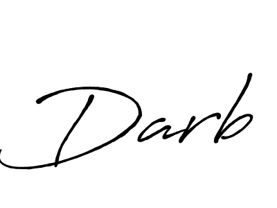 Also we have Darb name is the best signature style. Create professional handwritten signature collection using Antro_Vectra_Bolder autograph style. Darb signature style 7 images and pictures png