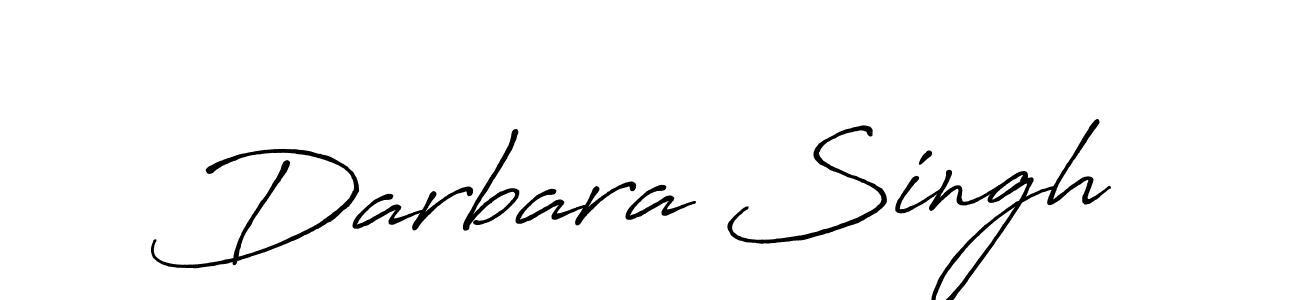 Make a beautiful signature design for name Darbara Singh. Use this online signature maker to create a handwritten signature for free. Darbara Singh signature style 7 images and pictures png