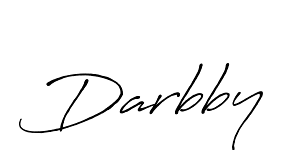 Make a beautiful signature design for name Darbby. Use this online signature maker to create a handwritten signature for free. Darbby signature style 7 images and pictures png