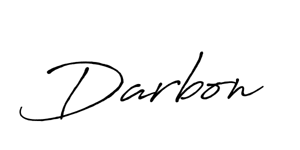 Once you've used our free online signature maker to create your best signature Antro_Vectra_Bolder style, it's time to enjoy all of the benefits that Darbon name signing documents. Darbon signature style 7 images and pictures png