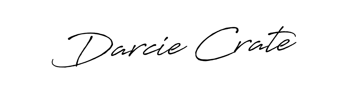 Also You can easily find your signature by using the search form. We will create Darcie Crate name handwritten signature images for you free of cost using Antro_Vectra_Bolder sign style. Darcie Crate signature style 7 images and pictures png