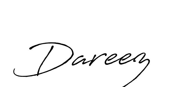 Also we have Dareez name is the best signature style. Create professional handwritten signature collection using Antro_Vectra_Bolder autograph style. Dareez signature style 7 images and pictures png