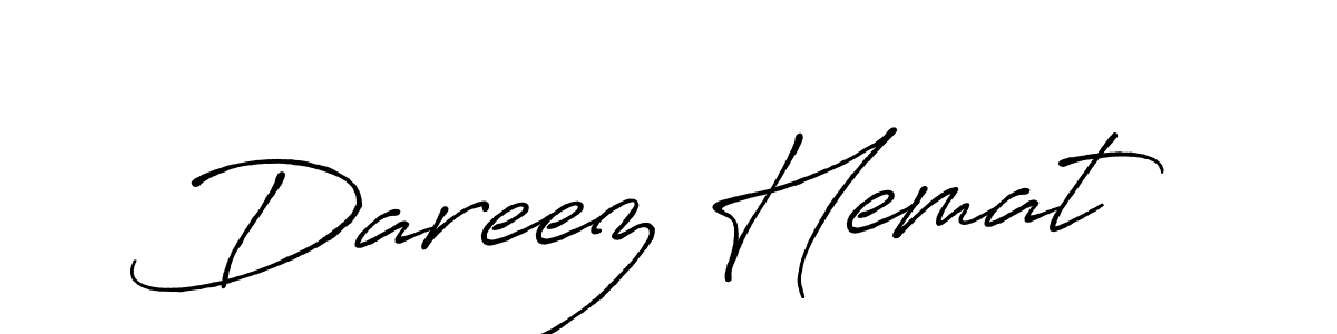 Similarly Antro_Vectra_Bolder is the best handwritten signature design. Signature creator online .You can use it as an online autograph creator for name Dareez Hemat. Dareez Hemat signature style 7 images and pictures png