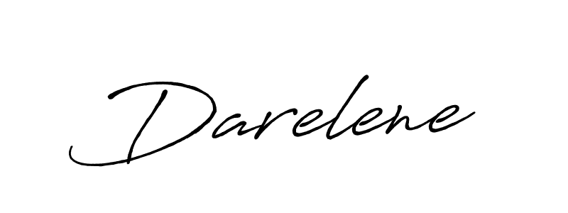 Use a signature maker to create a handwritten signature online. With this signature software, you can design (Antro_Vectra_Bolder) your own signature for name Darelene. Darelene signature style 7 images and pictures png