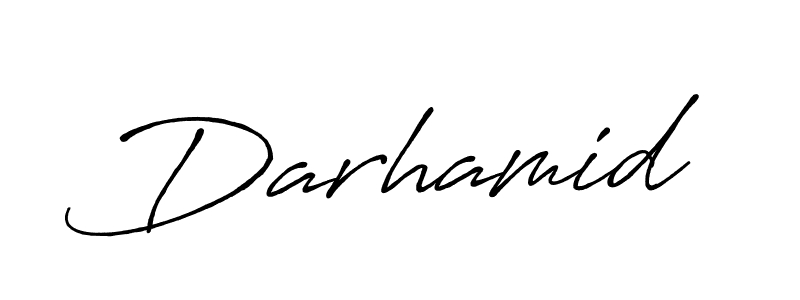 Create a beautiful signature design for name Darhamid. With this signature (Antro_Vectra_Bolder) fonts, you can make a handwritten signature for free. Darhamid signature style 7 images and pictures png