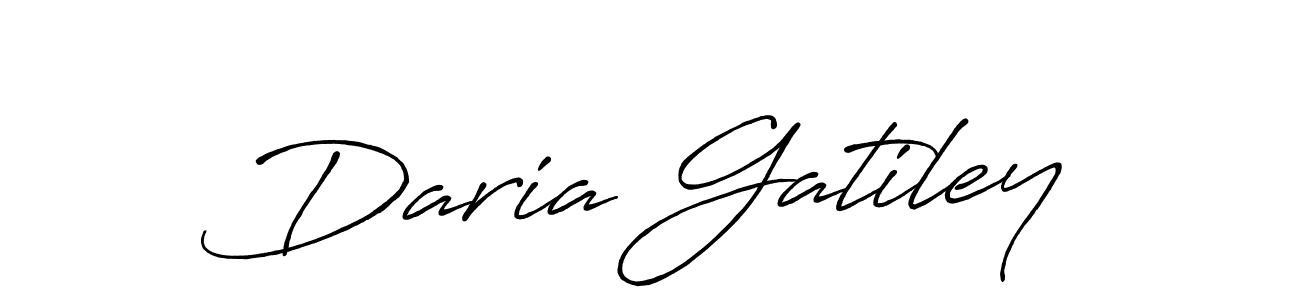 Make a beautiful signature design for name Daria Gatiley. Use this online signature maker to create a handwritten signature for free. Daria Gatiley signature style 7 images and pictures png