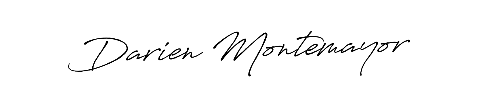 The best way (Antro_Vectra_Bolder) to make a short signature is to pick only two or three words in your name. The name Darien Montemayor include a total of six letters. For converting this name. Darien Montemayor signature style 7 images and pictures png