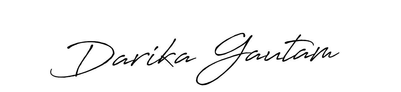 Once you've used our free online signature maker to create your best signature Antro_Vectra_Bolder style, it's time to enjoy all of the benefits that Darika Gautam name signing documents. Darika Gautam signature style 7 images and pictures png