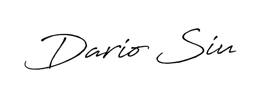 Use a signature maker to create a handwritten signature online. With this signature software, you can design (Antro_Vectra_Bolder) your own signature for name Dario Siu. Dario Siu signature style 7 images and pictures png