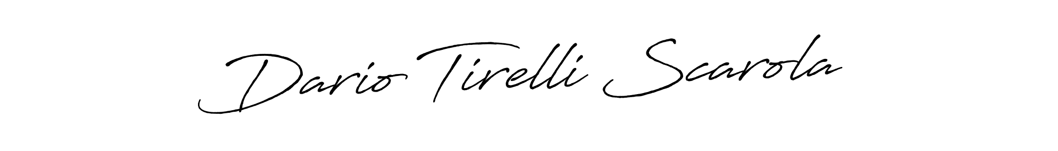 It looks lik you need a new signature style for name Dario Tirelli Scarola. Design unique handwritten (Antro_Vectra_Bolder) signature with our free signature maker in just a few clicks. Dario Tirelli Scarola signature style 7 images and pictures png