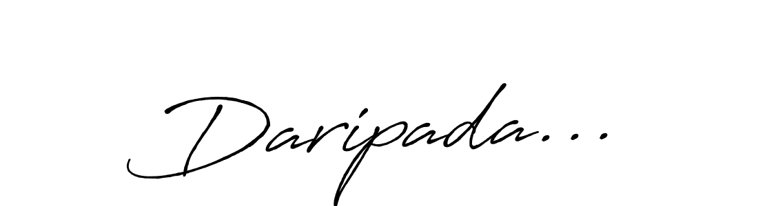 Also You can easily find your signature by using the search form. We will create Daripada... name handwritten signature images for you free of cost using Antro_Vectra_Bolder sign style. Daripada... signature style 7 images and pictures png