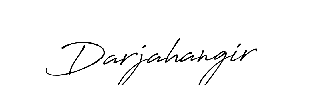 Create a beautiful signature design for name Darjahangir. With this signature (Antro_Vectra_Bolder) fonts, you can make a handwritten signature for free. Darjahangir signature style 7 images and pictures png