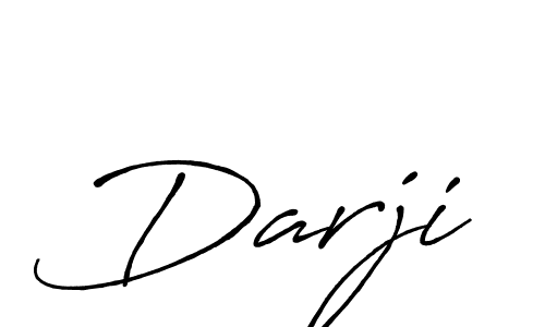 Design your own signature with our free online signature maker. With this signature software, you can create a handwritten (Antro_Vectra_Bolder) signature for name Darji. Darji signature style 7 images and pictures png