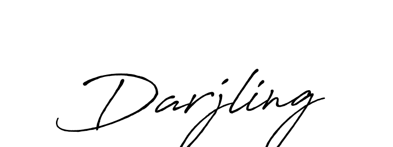 Make a beautiful signature design for name Darjling. With this signature (Antro_Vectra_Bolder) style, you can create a handwritten signature for free. Darjling signature style 7 images and pictures png