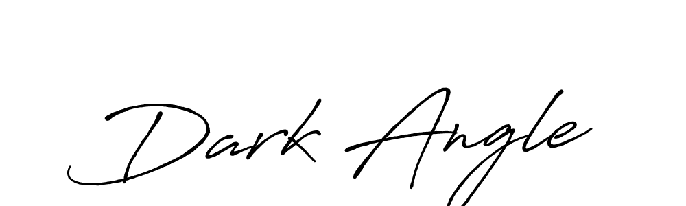 Once you've used our free online signature maker to create your best signature Antro_Vectra_Bolder style, it's time to enjoy all of the benefits that Dark Angle name signing documents. Dark Angle signature style 7 images and pictures png