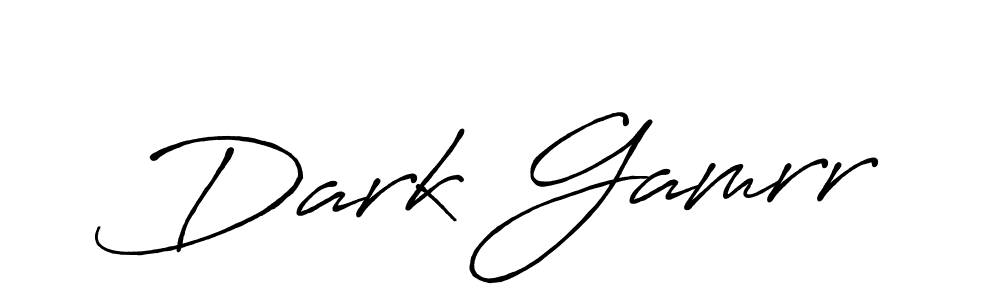 The best way (Antro_Vectra_Bolder) to make a short signature is to pick only two or three words in your name. The name Dark Gamrr include a total of six letters. For converting this name. Dark Gamrr signature style 7 images and pictures png