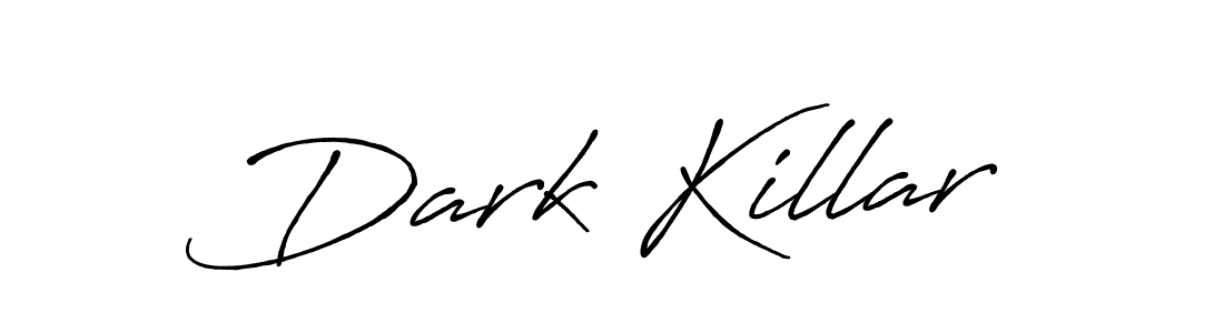 Similarly Antro_Vectra_Bolder is the best handwritten signature design. Signature creator online .You can use it as an online autograph creator for name Dark Killar. Dark Killar signature style 7 images and pictures png