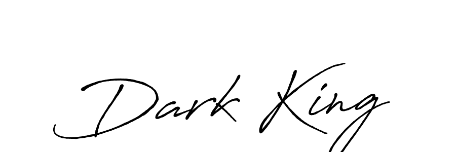 The best way (Antro_Vectra_Bolder) to make a short signature is to pick only two or three words in your name. The name Dark King include a total of six letters. For converting this name. Dark King signature style 7 images and pictures png