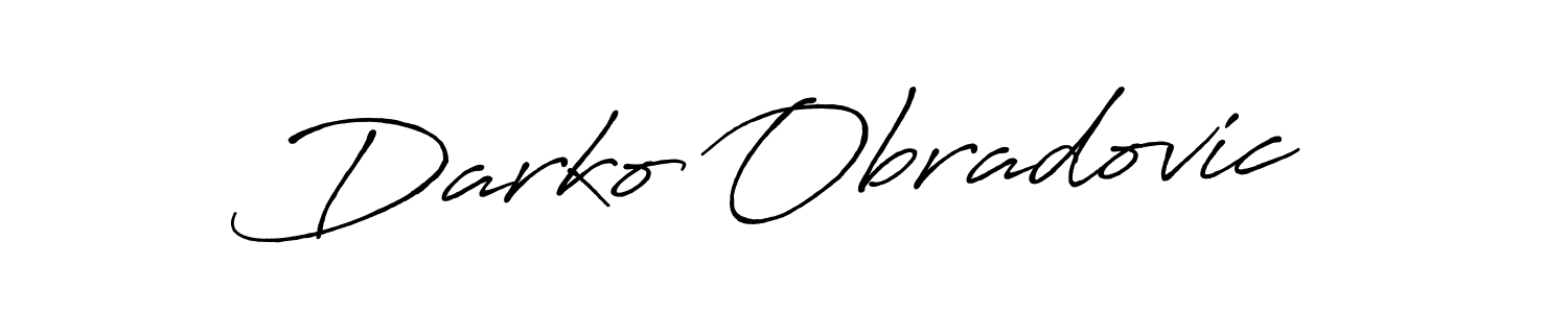 Make a beautiful signature design for name Darko Obradovic. Use this online signature maker to create a handwritten signature for free. Darko Obradovic signature style 7 images and pictures png