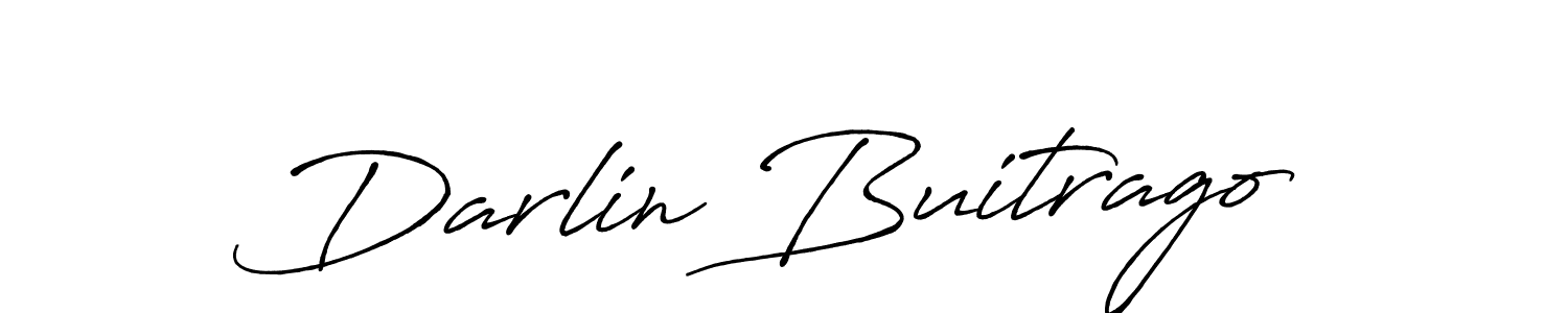 How to make Darlin Buitrago signature? Antro_Vectra_Bolder is a professional autograph style. Create handwritten signature for Darlin Buitrago name. Darlin Buitrago signature style 7 images and pictures png
