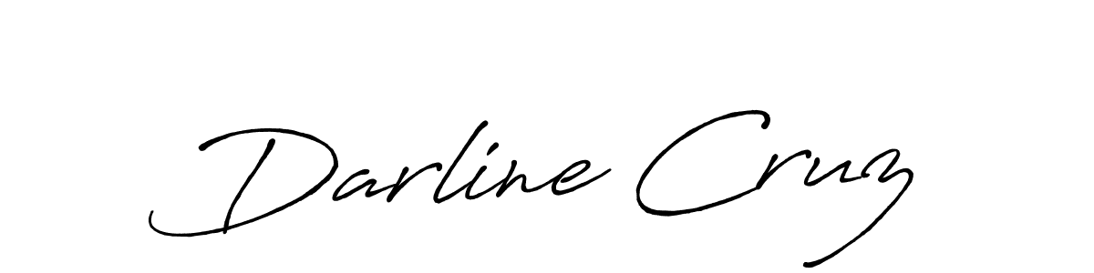 It looks lik you need a new signature style for name Darline Cruz. Design unique handwritten (Antro_Vectra_Bolder) signature with our free signature maker in just a few clicks. Darline Cruz signature style 7 images and pictures png