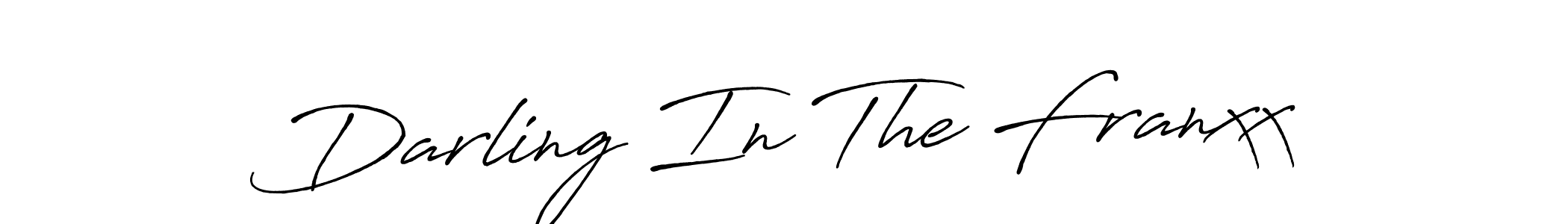 Use a signature maker to create a handwritten signature online. With this signature software, you can design (Antro_Vectra_Bolder) your own signature for name Darling In The Franxx. Darling In The Franxx signature style 7 images and pictures png