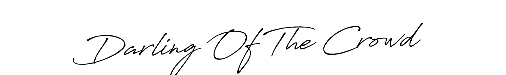 Create a beautiful signature design for name Darling Of The Crowd. With this signature (Antro_Vectra_Bolder) fonts, you can make a handwritten signature for free. Darling Of The Crowd signature style 7 images and pictures png