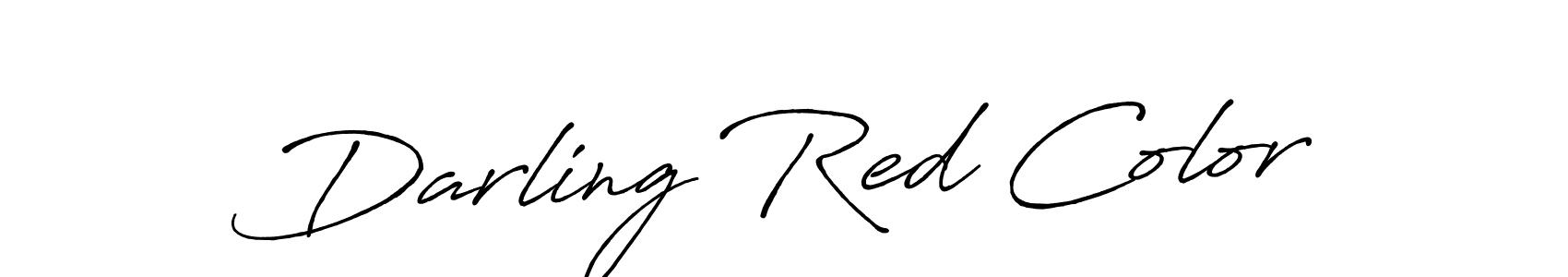 Antro_Vectra_Bolder is a professional signature style that is perfect for those who want to add a touch of class to their signature. It is also a great choice for those who want to make their signature more unique. Get Darling Red Color name to fancy signature for free. Darling Red Color signature style 7 images and pictures png