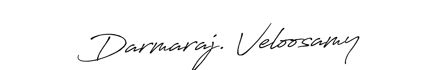 You should practise on your own different ways (Antro_Vectra_Bolder) to write your name (Darmaraj. Veloosamy) in signature. don't let someone else do it for you. Darmaraj. Veloosamy signature style 7 images and pictures png