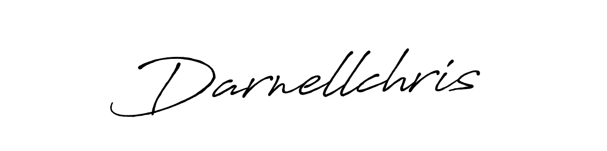Darnellchris stylish signature style. Best Handwritten Sign (Antro_Vectra_Bolder) for my name. Handwritten Signature Collection Ideas for my name Darnellchris. Darnellchris signature style 7 images and pictures png