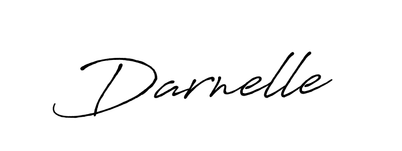 Make a beautiful signature design for name Darnelle. With this signature (Antro_Vectra_Bolder) style, you can create a handwritten signature for free. Darnelle signature style 7 images and pictures png
