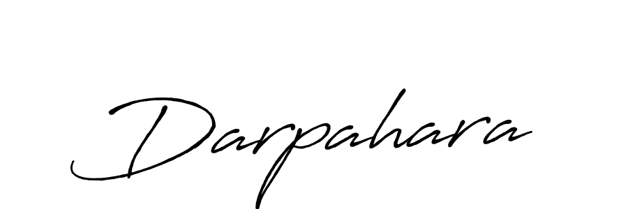 How to make Darpahara signature? Antro_Vectra_Bolder is a professional autograph style. Create handwritten signature for Darpahara name. Darpahara signature style 7 images and pictures png
