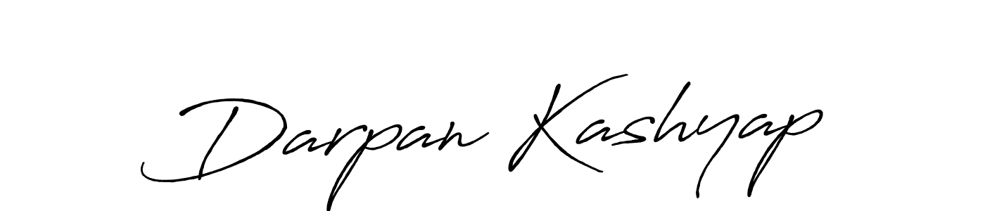 Also You can easily find your signature by using the search form. We will create Darpan Kashyap name handwritten signature images for you free of cost using Antro_Vectra_Bolder sign style. Darpan Kashyap signature style 7 images and pictures png