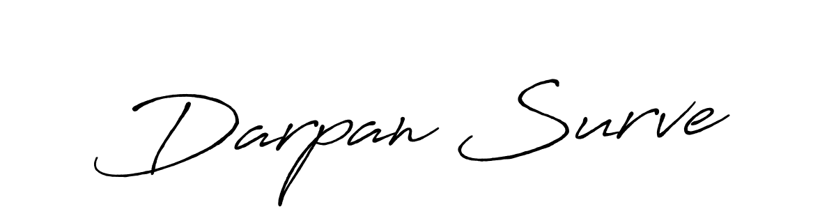 Once you've used our free online signature maker to create your best signature Antro_Vectra_Bolder style, it's time to enjoy all of the benefits that Darpan Surve name signing documents. Darpan Surve signature style 7 images and pictures png