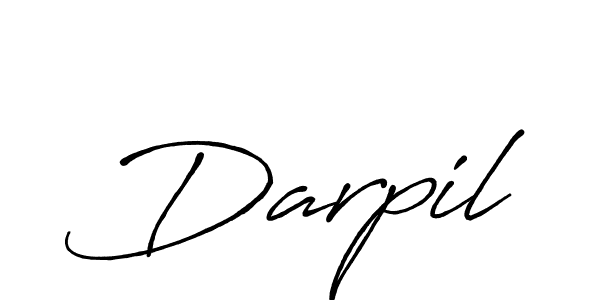 if you are searching for the best signature style for your name Darpil. so please give up your signature search. here we have designed multiple signature styles  using Antro_Vectra_Bolder. Darpil signature style 7 images and pictures png