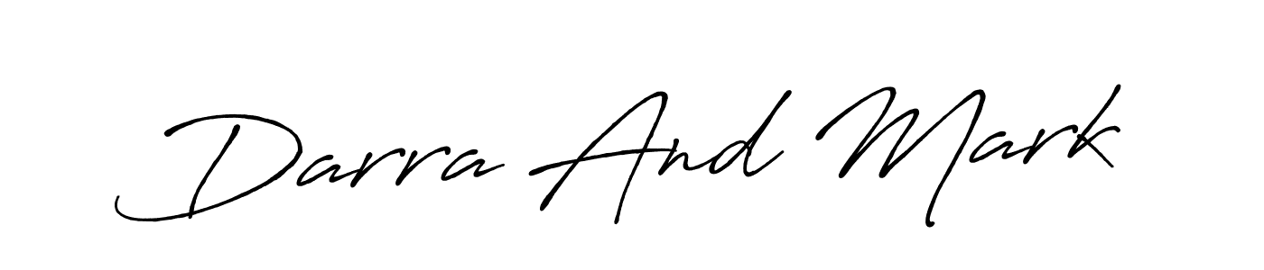 Check out images of Autograph of Darra And Mark name. Actor Darra And Mark Signature Style. Antro_Vectra_Bolder is a professional sign style online. Darra And Mark signature style 7 images and pictures png