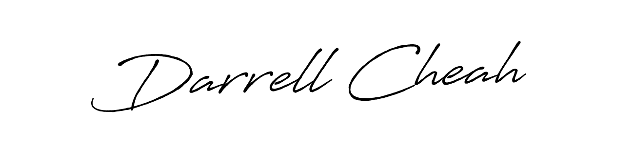 How to Draw Darrell Cheah signature style? Antro_Vectra_Bolder is a latest design signature styles for name Darrell Cheah. Darrell Cheah signature style 7 images and pictures png