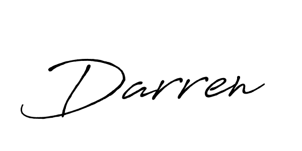 It looks lik you need a new signature style for name Darren. Design unique handwritten (Antro_Vectra_Bolder) signature with our free signature maker in just a few clicks. Darren signature style 7 images and pictures png