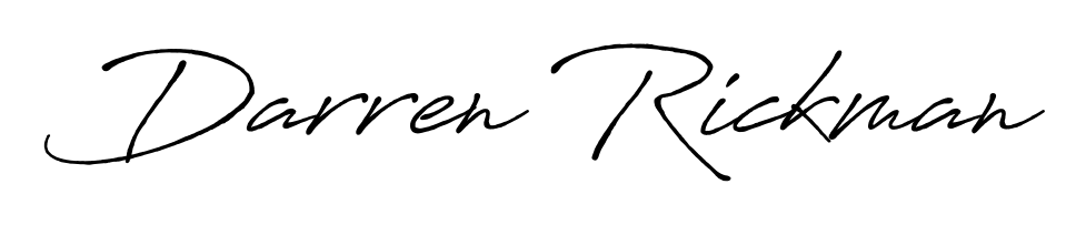 Express your personality with a custom Darren Rickman signature crafted with Antro_Vectra_Bolder typography. Free transparent PNG download available. Darren Rickman signature style 7 images and pictures png