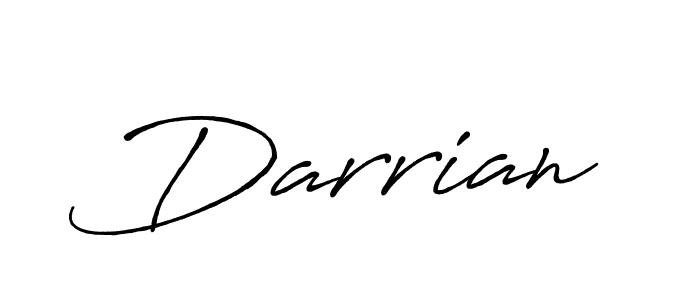 Also we have Darrian name is the best signature style. Create professional handwritten signature collection using Antro_Vectra_Bolder autograph style. Darrian signature style 7 images and pictures png