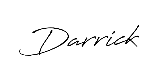 if you are searching for the best signature style for your name Darrick. so please give up your signature search. here we have designed multiple signature styles  using Antro_Vectra_Bolder. Darrick signature style 7 images and pictures png