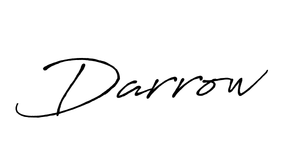 Create a beautiful signature design for name Darrow. With this signature (Antro_Vectra_Bolder) fonts, you can make a handwritten signature for free. Darrow signature style 7 images and pictures png