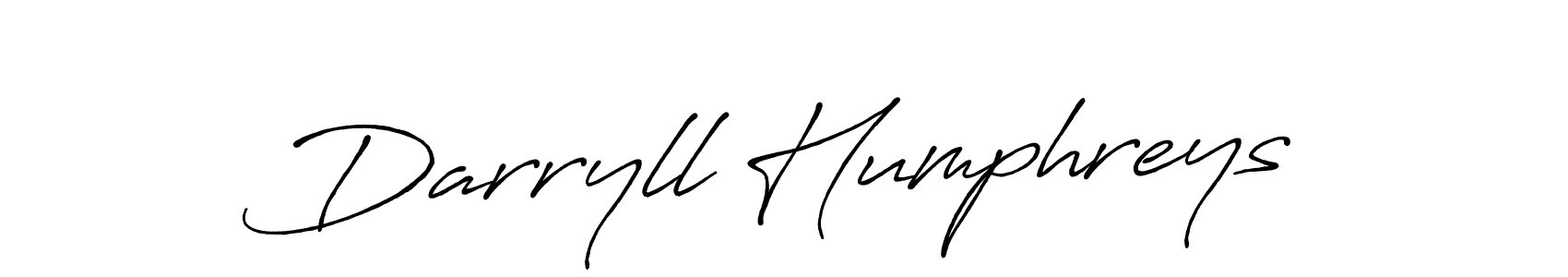 How to make Darryll Humphreys signature? Antro_Vectra_Bolder is a professional autograph style. Create handwritten signature for Darryll Humphreys name. Darryll Humphreys signature style 7 images and pictures png